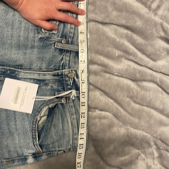 NWT Pistola Alice High Rise Midi Skirt Jean Size 27 - Picture 13 of 14